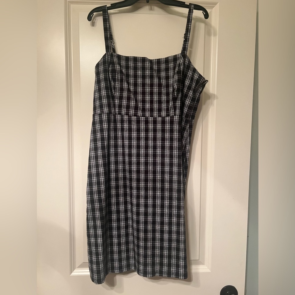 checkered dress